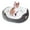 Gray, variant on Pet Beds, Puppy Small Dog Kennel Warm Soft Round Fleece Dog Nest Washable Cat Cushion Bed for Small Dogs,Cat,Hamster,Rabbits,and Other Small AnimalOrange