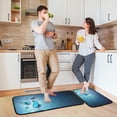 thumbnail image 6 of SKYSONIC Butterfly 2 Pieces Kitchen Rug Cushioned Anti-Fatigue Kitchen Rugs Set for Home Office Laundry,19.7" x 27.6"+19.7" x 47.2", 6 of 7