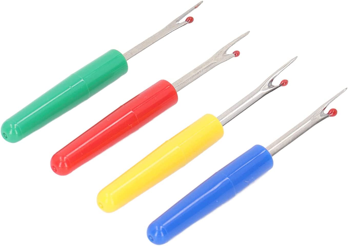 Seam Rippers for Sewing,20pcs Colorful Sewing Seam Rippers,Stainless Steel Sewing  Seam Ripper Tool,Red Mini Ball Thread Remover Seam Rippers for Sewing  Crafting 