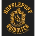 thumbnail image 7 of Harry Potter Hufflepuff Quidditch Crest Crew Neck Short Sleeve Men's T-shirt-Large, 7 of 7