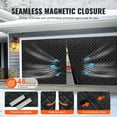 thumbnail image 4 of QueipA Garage Door Screen for Winter 18.3 x 7.15 ft Garage Door Insulation Kit, 4 of 12