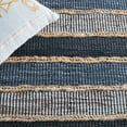 thumbnail image 6 of SAFAVIEH Vintage Leather Kensington Striped Area Rug, Black/Natural, 8' x 10', 6 of 8