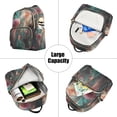 thumbnail image 5 of FORMRS Mini Backpack Purse for Women Travel Daypack Casual Shoulder Bag, Psychedelic Forest, 5 of 7
