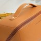 thumbnail image 4 of Travel cosmetic bag, large opening cosmetic bag, portable cosmetic bag that opens flat for easy access, toiletry bag, PU leather cosmetic bag, large w, 4 of 5