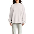 thumbnail image 2 of Mock Neck Sweatshirts for Women Oversized Pullover Top Woman Fall Daily Outfits, 2 of 6