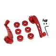 thumbnail image 4 of 2x RED BILLET ALUMINUM WINDOW CRANK HANDLE WINDER FOR PICKUP CAR DOOR, 4 of 7