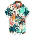 thumbnail image 3 of Txeol Men Hawaiian Shirt Big and Tall,Beach Resort Shirts,Men's Short Sleeve Hawaiian Shirt Tropical Print Casual Button Down Aloha Shirt for Holiday Travel Beach Vacation, 3 of 3