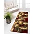 thumbnail image 3 of Unique Loom Barista Urban Distressed Area Rug 2' 2 x 6' Runner Multi/Olive, 3 of 10