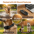 thumbnail image 5 of Honey One Electric Dog Training Collar with Remote, IPX7 Waterproof 3 Beep Vibration Shock Training Modes for All Size Dogs, 5 of 11