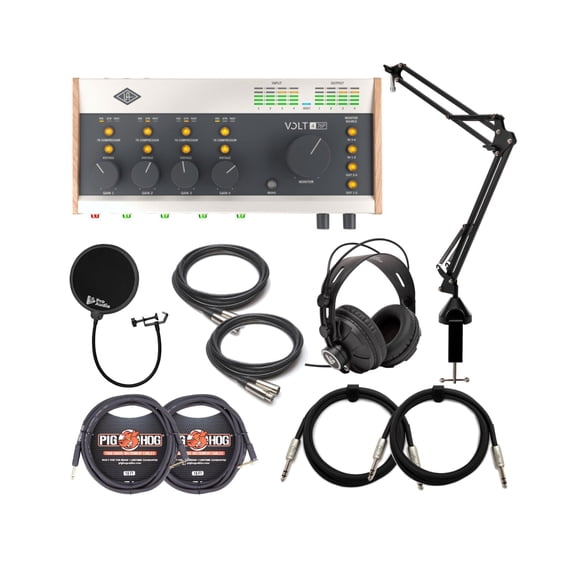 Interfaz de audio Universal Audio VOLT-476P con accesorios