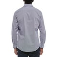thumbnail image 2 of TailorByrd mens  Signature Micro Gingham Shirt, l, Blue, 2 of 3