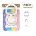 thumbnail image 5 of Allytechgroup Kids Case for Apple iPad Mini 7th Gen/ iPad mini 6th Gen, with Pencil Holder Heavy Duty Protection Multiple Layers Kids Friendly Rotating Kickstand Rugged Handle Cover for iPad mini 6 7, 5 of 16