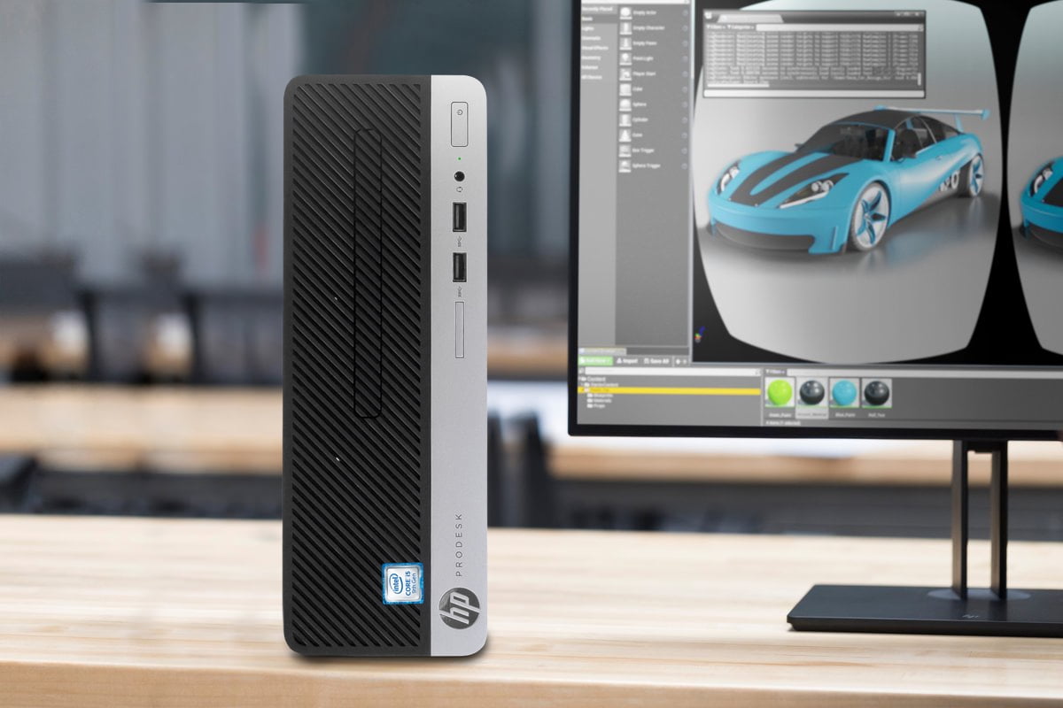 HP ProDesk 400 G6 Desktop, Intel Core i5-9500 Upto 4.4GHz, 8GB RAM