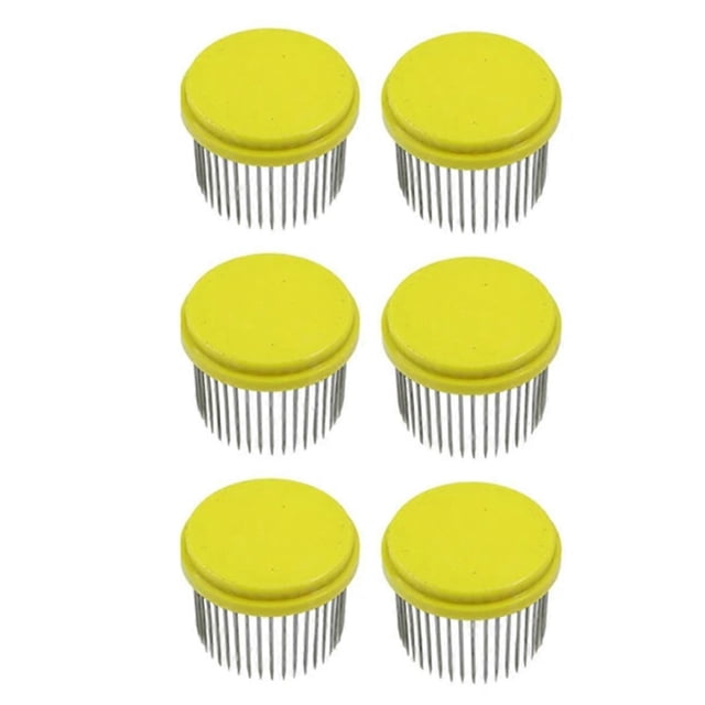 6Pcs Beekeeping Tool Stainless Steel Needle Queen Bee Cage Isolation Box Beehive Rearing Cover Catcher Beekeepers Tool