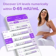 Premom Quantitative Ovulation Test Strips, Numerical Ovulation Test, 20-Pack