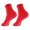 Red, variant on Weloille 1Pair Self-heating Comfortable Socks Elastic And Durable Massage Warm And Cold-proof Cotton(23x8cm)