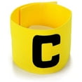 thumbnail image 2 of 6 Pieces Elastic Soccer Captain Armband Adjustable Football Basketball Player Bands for Adult Youth, 2 of 4