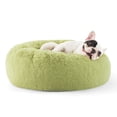 thumbnail image 1 of Cama para perros Bedsure Calming Donut, lavable para perros pequeños, color verde, 1 of 7