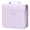 Lavender Purple, variant on SUNEE Zipper Binder with Handle, Detachable 1.5 Inch O-Ring Holds 325 Sheets, with 5-Tab Expanding File Folder for Classified Storage, Small Size Lightweight Organizer Binder,Lavender Purple
