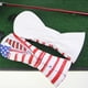 thumbnail image 4 of Accesorios de golf Chaqueta de la bandera americana de la PU 1 3 5 CAUSOS REGALOS AUMENTES A prueba de agua para los golfistas Hombres Fairway Driver Protector Número de placa Methold OD008022-00, 4 of 5