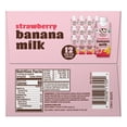 thumbnail image 3 of Mooala Organic Strawberry Banana Milk, 8 Fluid Ounce (Pack of 12), 3 of 5