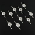 thumbnail image 4 of 10 Pcs Porte Fenêtre Placard Tiroir Bac Simple Nylon & 10 Pcs Acier Inoxydable Double Volant Montagne, 4 of 7