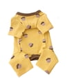 thumbnail image 2 of Dog Pajamas for Small Medium Large Dogs, 4-Way Stretch Pet Pjs, Soft Comfortable Pet Clothes for All Breeds Boy Girl Dogs(2XL,Yellow), 2 of 3