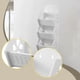 thumbnail image 5 of Estante de pared para baño, ventilado, ahorra espacio, organizador de pared, cestas para cocina tres capas, 5 of 7