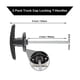 thumbnail image 4 of Truck Cap Locking T-Handles Campers Topper Lock, Campers Shell Locks and Keys T-Handle Canopy Repla, 4 of 5