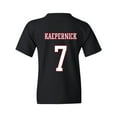 thumbnail image 2 of Kaepernick 7 Kneel Stand Football Protest Front Back DT Youth Kids T-Shirt Tee, 2 of 3