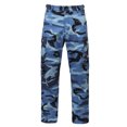 thumbnail image 2 of Rothco Color Camo Tactical BDU Pant - Sky Blue Camo, Small, 2 of 5