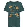 thumbnail image 4 of T-Shirts Tendance pour Femmes, Manches Courtes Décontractées, Coupe Ample, T-Shirts Graphiques pour le Quotidien et à Porter, 4 of 4