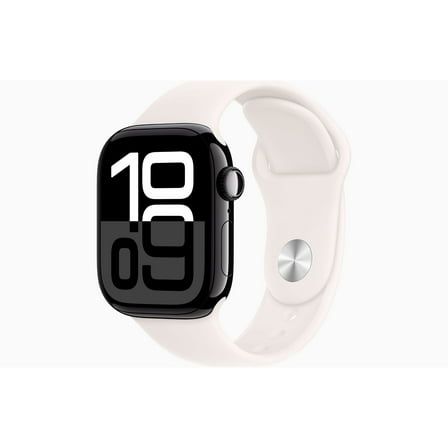 Restored Apple Watch Series 10 Aluminum 46mm A3003 (GPS + Cellular) Jet Black (Refurbished)