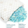 CopperWELL Cooling Gel Memory Foam Adjustable Pillow, Standard
