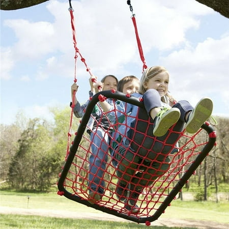 Magic Cabin Giant Platform Swing With Chains Walmart Com