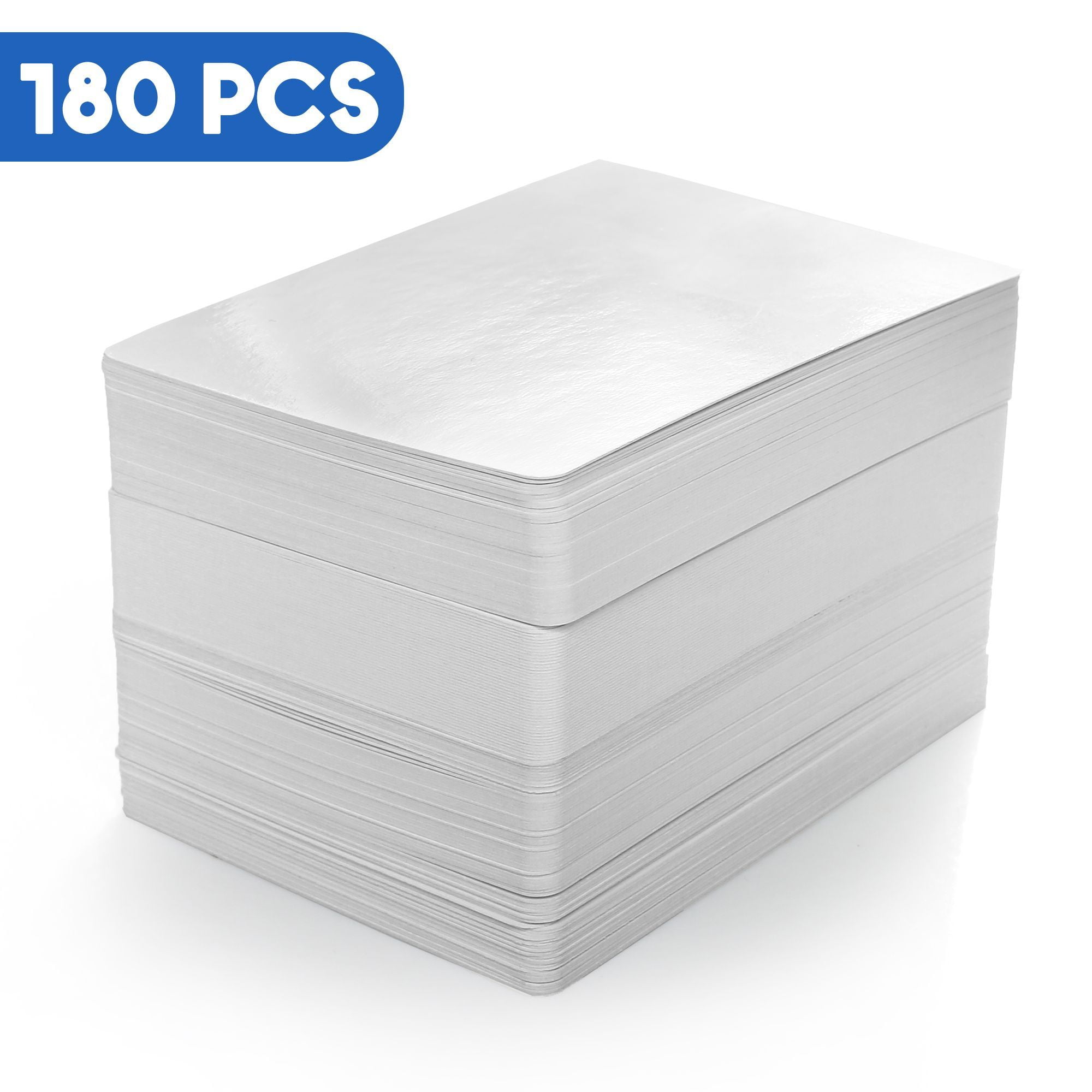 180Pcs Dry Erase Blank Playing Cards Kids Learning Game Card