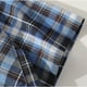 thumbnail image 5 of Mens Manga Corta Botón Abajo Camisas Cuadrado Gira-Abajo Cuello Casual Blusa, Camisas de Hombre Casual, 5 of 6