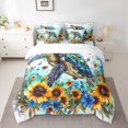 thumbnail image 2 of YST Sea Turtle Bed in a Bag, Coastal Nautical Bedding Set, 7-Piece, Queen, 2 of 5