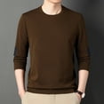 thumbnail image 4 of Men's Autumn New Round Neck Long Sleeve Pullover, 4 of 8