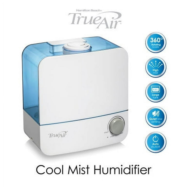 Hamilton Beach TrueAir Cool Mist Humidifier, 04700