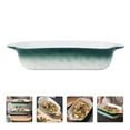 thumbnail image 4 of MasteelfCA Ceramic Baking Dish Roasting Lasagna Pan Rectangular Dish Bakeware Handle Pan, 4 of 7
