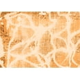 thumbnail image 1 of Ahgly Company Indoor Rectangle Abstract Orange Modern Area Rugs, 6' x 9', 1 of 4
