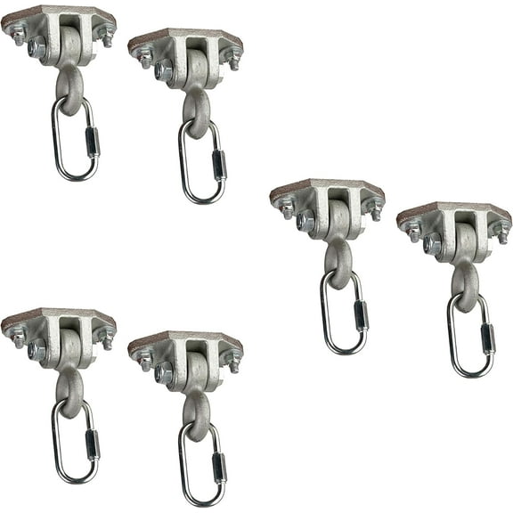Swing-N-Slide Set of Three Extreme Heavy Duty Swing Hangers with Hardware - Backyard Accessories for Outdoor Swing Sets, Jungle Gyms and Playsets