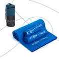 thumbnail image 4 of Set 3 Toallas Atom Microfibra | Secado Rápido y Versátil azul, 4 of 7