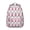 Pink, White, Red, variant on Floral Students Backpack Summer Tropical Leaf Bookbag Hawaiian Jungle Leaves School Backpack for Travel, Hiking, Outdoor Fun