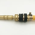 thumbnail image 3 of Brass Heavy Duty Hose Nozzle, Garden Watering Spray Nozzle, Adjustable Metal Sprayer for Watering Plants, Lawns, and Outdoor Gardening, 3 of 5