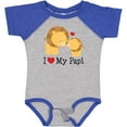 thumbnail image 3 of Inktastic I Love My Papi Childs Boys or Girls Baby Bodysuit, 3 of 5