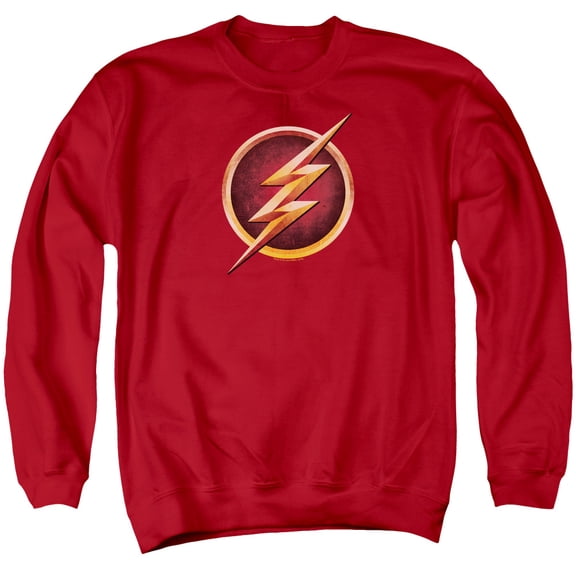 The Flash - Chest Logo - Crewneck Sweatshirt - Medium