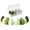rynn&rae Makeup Sponges Green 8ct/box, variant on rynn&rae Esponjas para maquillaje Makeup Sponges 8ct Pink