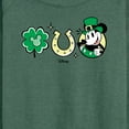 thumbnail image 3 of Disney - Mickey St Patricks Icons - Women's Lightweight French Terry Long Sleeve Shirt, 3 of 5